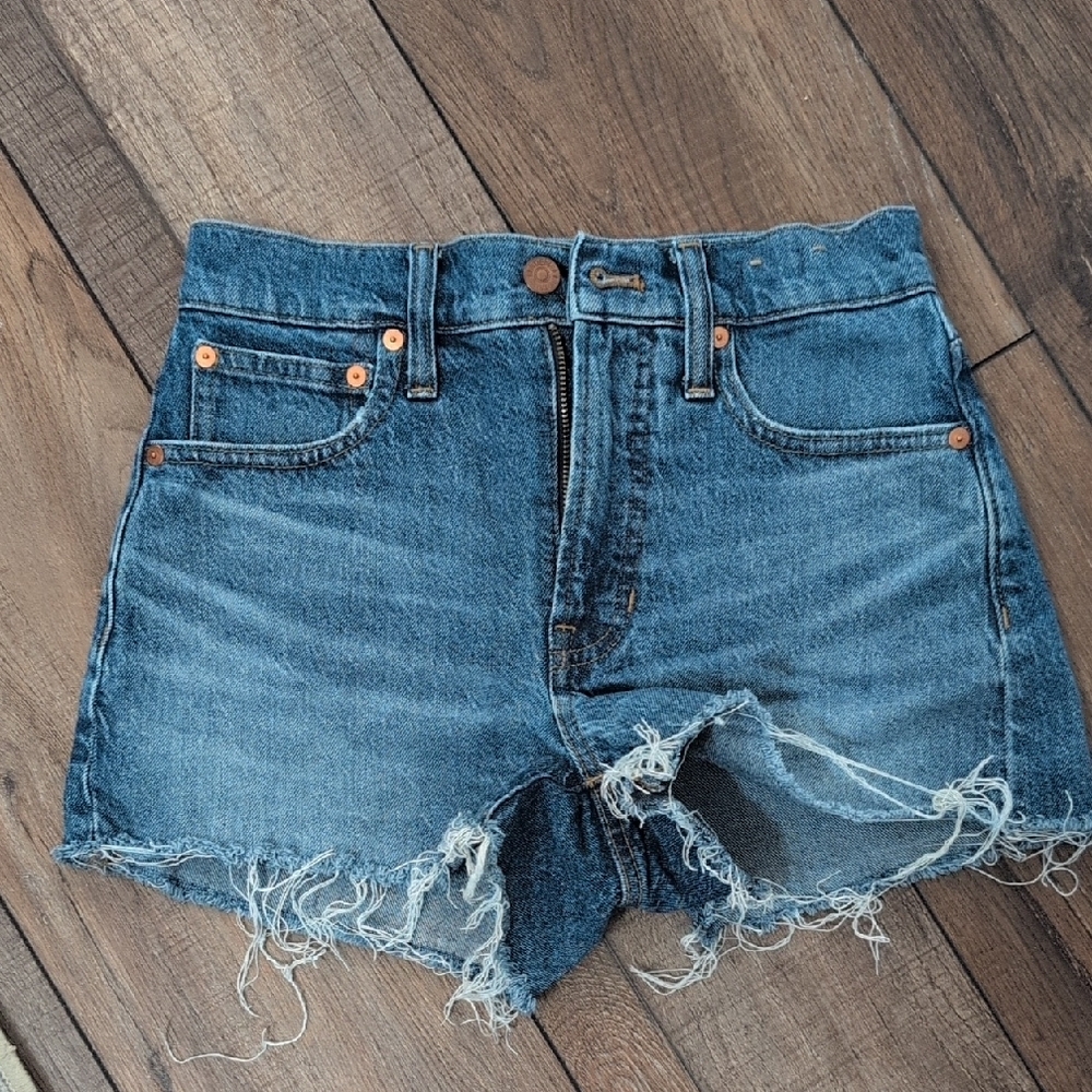 Madewell Perfect Vintage Jean Shorts Size 24